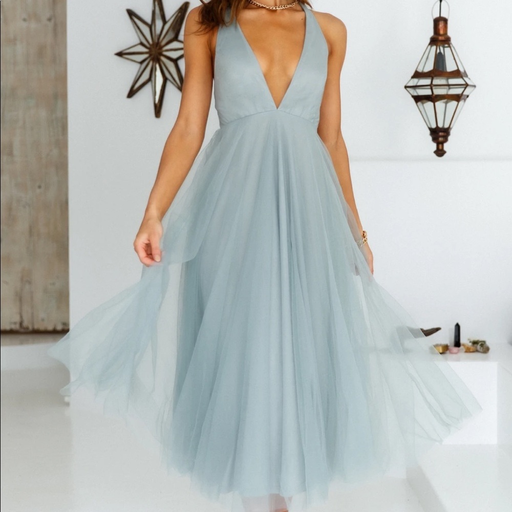 Sage MIDI Dress